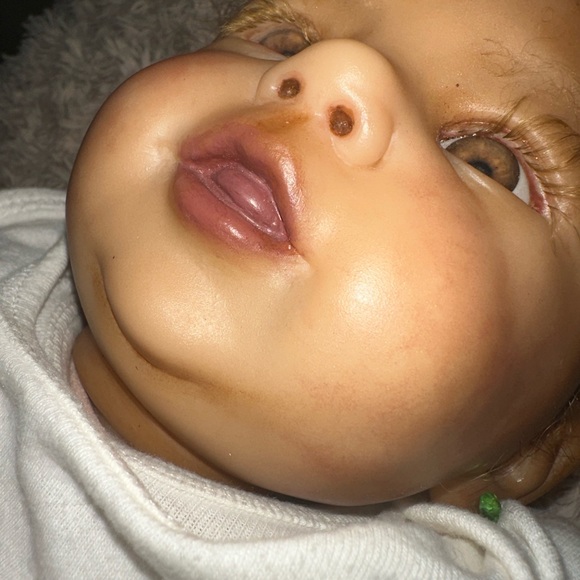 Reborn Baby Doll - Abigail Smiling by Laura Tuzio-Ross - Picture 13 of 15